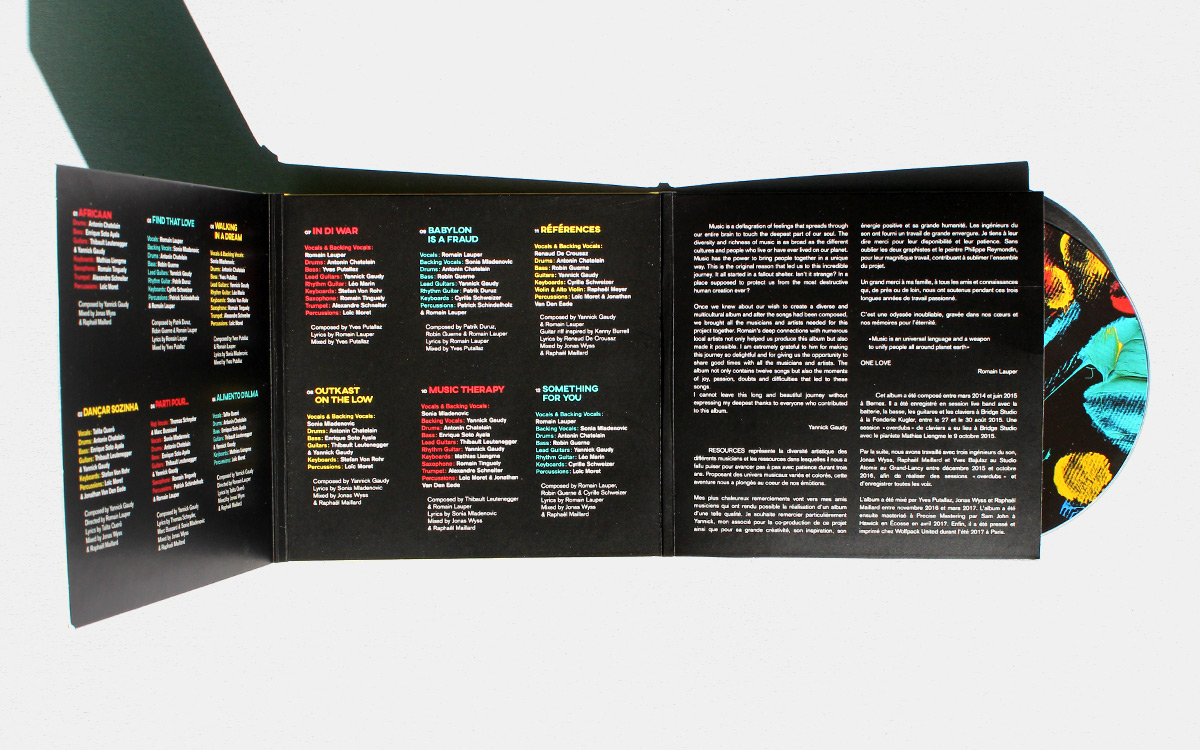 Atelier Graphique, Graphisme, Graphiste, Genève, Communication, Logo, Identité Visuelle, Resources Records
